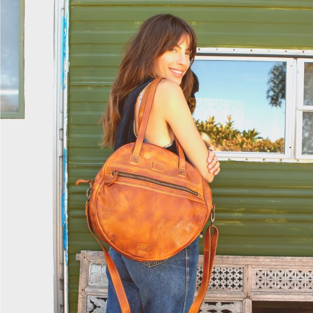 Rare Saray Bed Stu Bag Rustic Brown